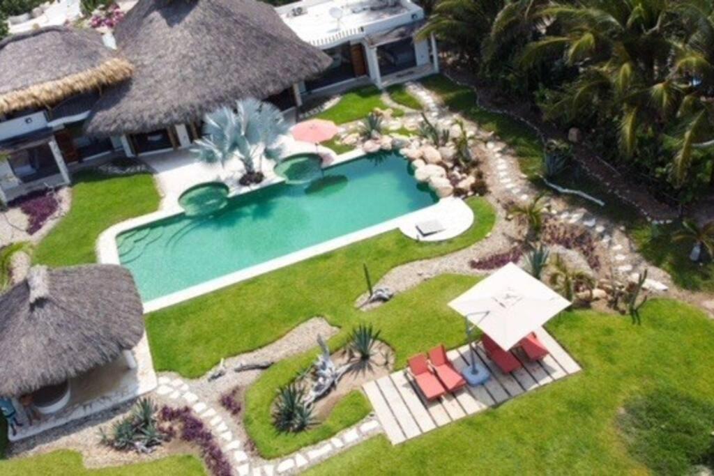 Villa De Las Rocas Пуерто-Ескондідо Екстер'єр фото